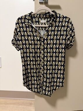 Paradise now button shirt